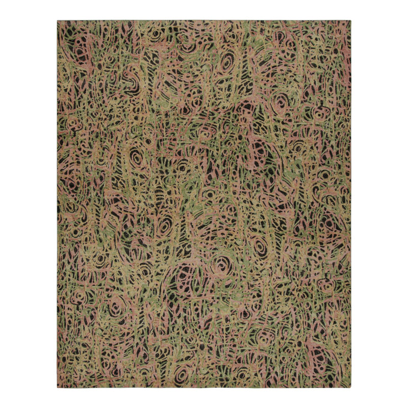 Hand Knotted Wool Area Rug