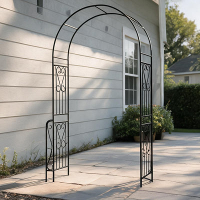94.44 Ft. H x 55 Ft. W Galvanized Steel Gate with