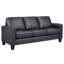  Ensemble de salon en cuir véritable 3 pièces Deboer-504861190