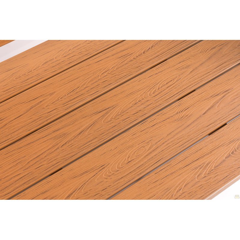 Table d'appoint Wood-Grain Imitation Wood, Teck