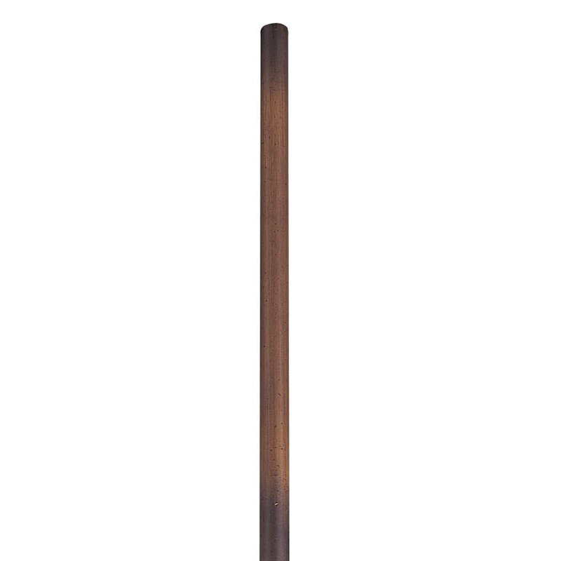 Ceiling Fan Downrod, Belcaro Walnut, 48" H x 0.75" W x 0.75" D