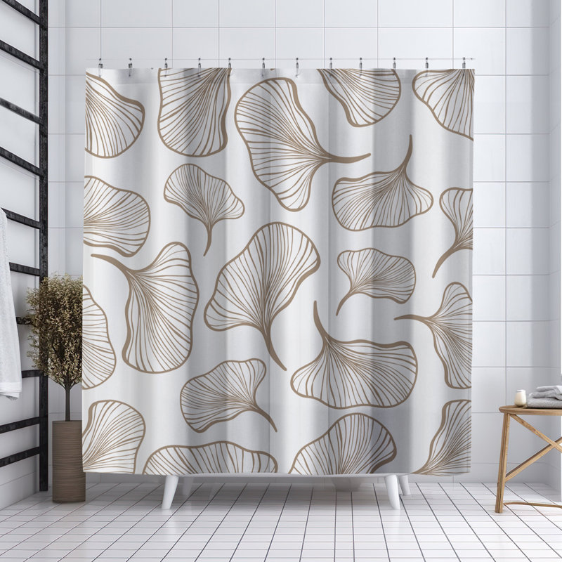 Coco Shower Curtain, Beige