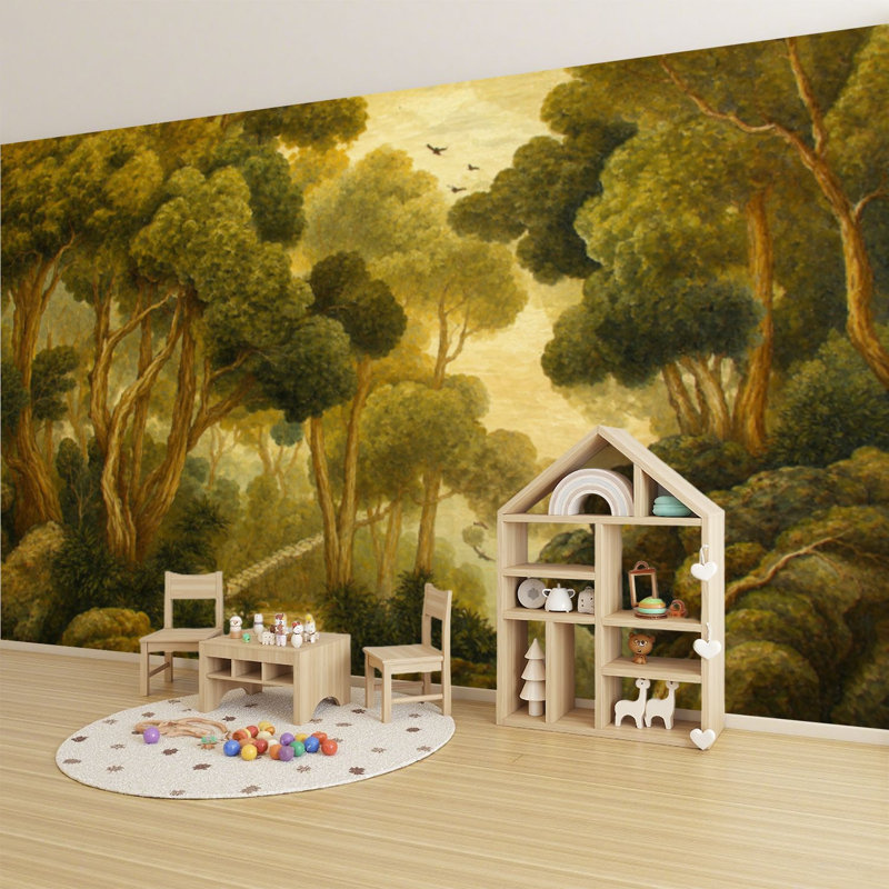 Papier peint adhésif auto-adhésif moderne pour la chambre à coucher L 69 po x l 96 po Peel and Stick