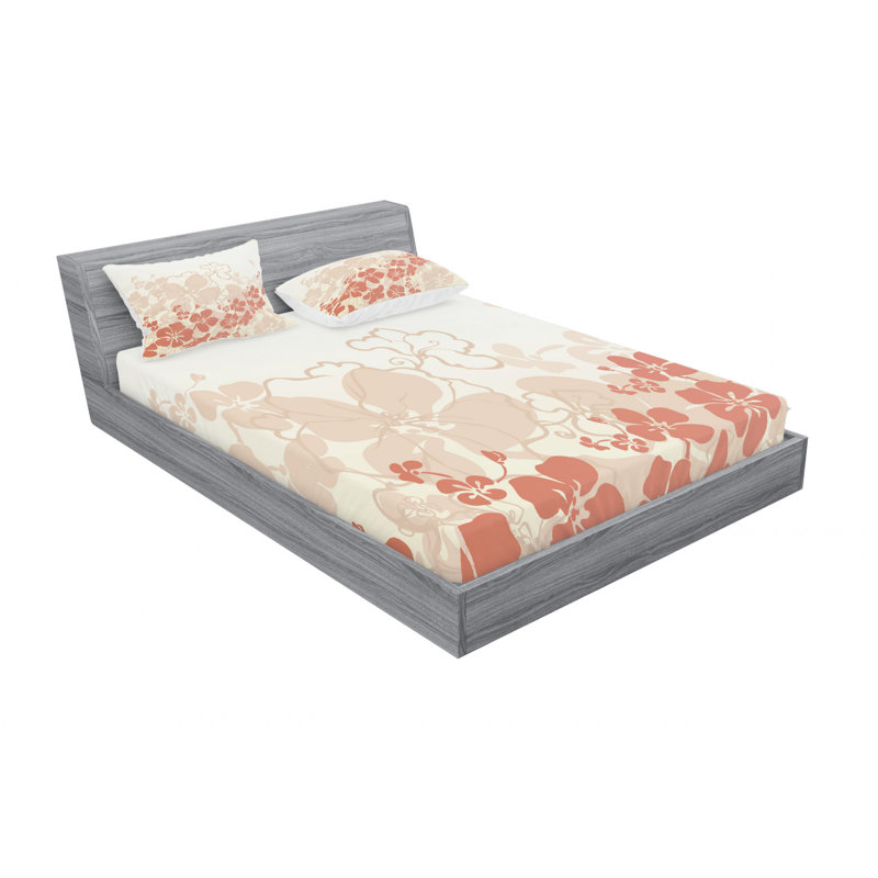 Microfiber Sheet Set, Queen Sheet Set + Fitted Sheet + 2 Pillowcases