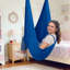 Hamac de yoga en nylon, balançoire pivotante à 360 °, hamac Cocoon portant 440,92 lb, hamac douillet et apaisant, intérieur / extérieur-1553906405