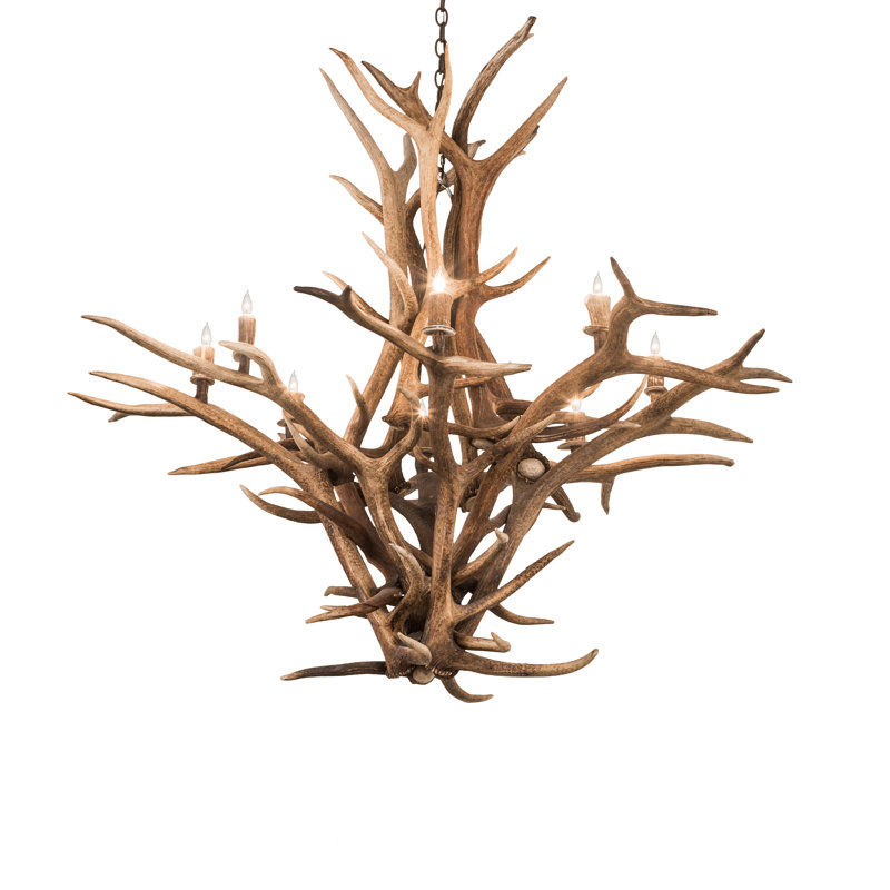 Rustic Lodge 8 - Light Chandelier