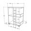 Oaklyn Wood Kitchen Cart-920658684