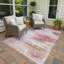 Tapis abstrait intérieur / extérieur lavable à la machine Chantille ACN2402-1436599301
