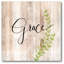 « grace », art textuel sur toile
