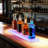Wrought Studio Wall Mounted LED Lighted Liquor Bottle Display Home Bar Shelf 1-Step-106537058