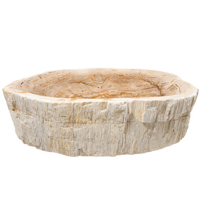 Novatto 17'' Natural Stone Specialty Bathroom Sink