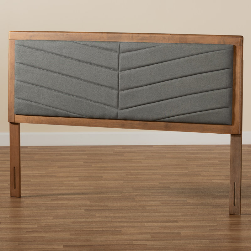 Joran Upholstered Headboard, Queen, Dark Gray