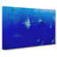 Oahu Sharks In Abstract - Wrapped Canvas-55310637