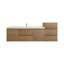 Ensemble de meuble-lavabo mural simple 67 po Moreno Bailey-87461408