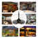 Christenia 21" Outdoor Gazebo Ceiling Fan with Lights, Wet Rated Hanging Fan for Patio with Remote/APP Control IP44