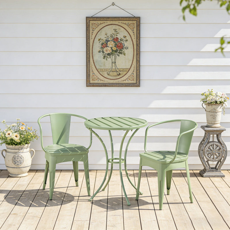 Ensemble d'extérieur 3 pièces, Vert