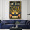 Toile tendue Art Deco Liberty Sunrise-Gallery - prête à être accrochée