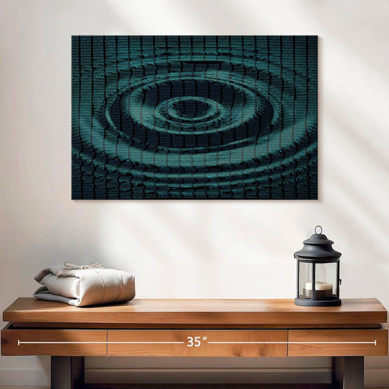 Keiri Data Ripple, 16" H x 24" W