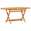 6 - Person Wood Patio Dining Set with Rectangular Table