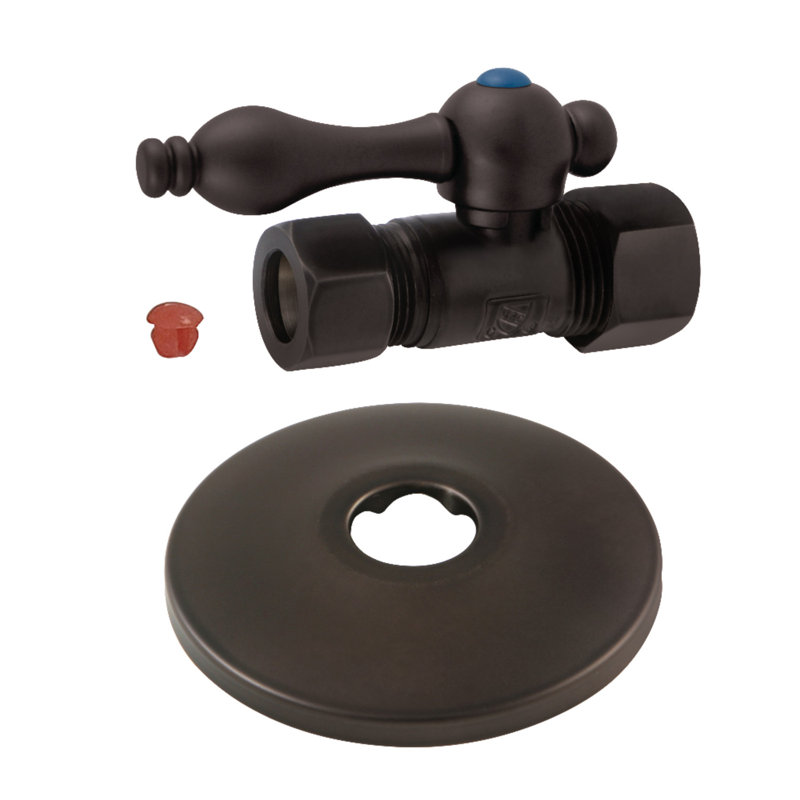 Valve d’arrêt rectiligne comp, Bronze huilé