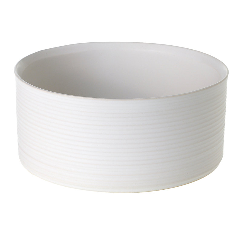 Canella Handmade Ceramic Pot Planter, 3.5" H x 7.75" W x 7.75" D