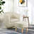 Sharolynn Upholstered Linen 26.4" Wide Swivel Barrel Chair with Ottoman-1263718258