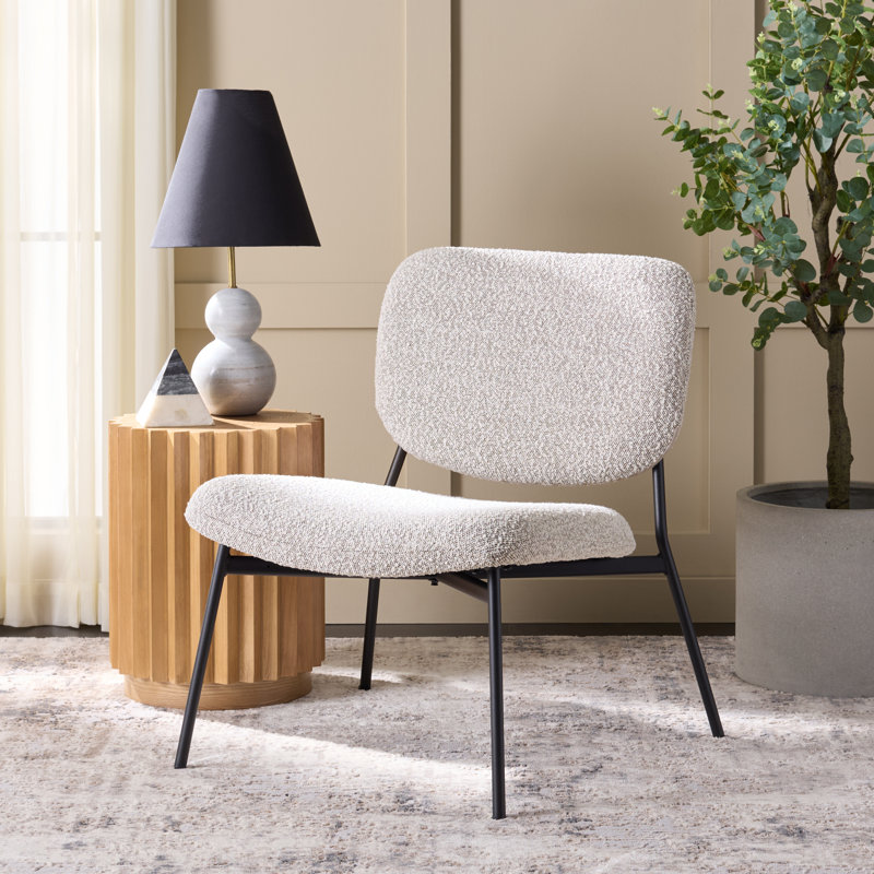 Fauteuil d'appoint Alicai, Gris clair