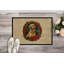 Paillasson Golden Retriever Christmas Flowers_2371-1895640934