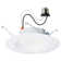 Selectable CCT Remodel or New Construction LED Retrofit Recessed Lighting Kit