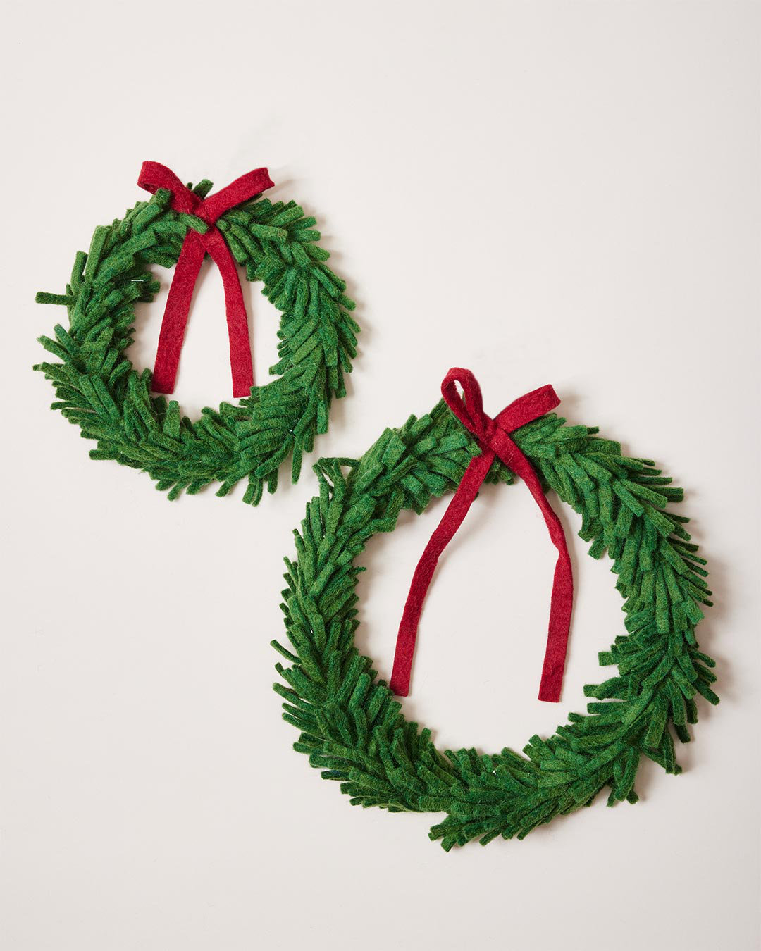 Farmhouse Pottery Artisan Felted Wool Wreath | Wayfair