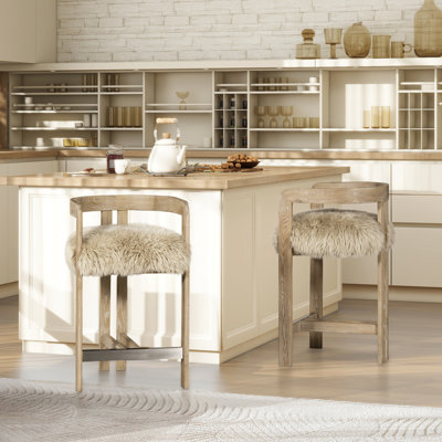 Tabouret de comptoir 26,5 po Burress