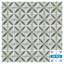 Carrelage mosaïque auto-adhésif en vinyle 5 po x 5 po (ensemble de 24)