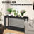 48" Outdoor Console Table with 2 Shelves, Weather-Resistant Patio Buffet and Entryway Table with Adjustable Feet-123843337