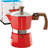 Grosche Milano Stovetop Espresso Maker Espresso Machine Espresso Maker with Frother-50482399-50482401