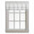 Toph Cotton Tailored 60'' W Window Valance in Gray