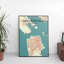 « san francisco city map », reproduction d’impression sur affiche en tricolore-31735303