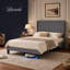 Upholstered Fabric Bed Frame-709784395-709784399