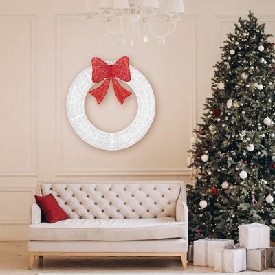 35.4 " Polyester Wreath