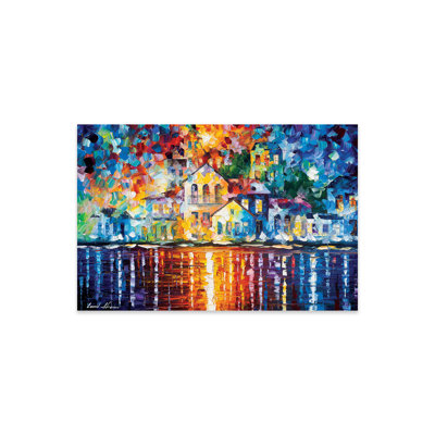 " Sleepy Harbor " by Leonid Afremov