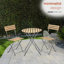 Huffer 2 - Person Patio Dining Set with Round Table , Cushions Included