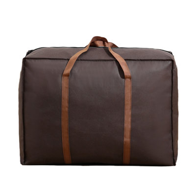 Sac à dos à grande capacité Sac à bagages pliable Sacs de rangement pour vêtements de voyage Sac à main à fermeture à glissière non tissé
