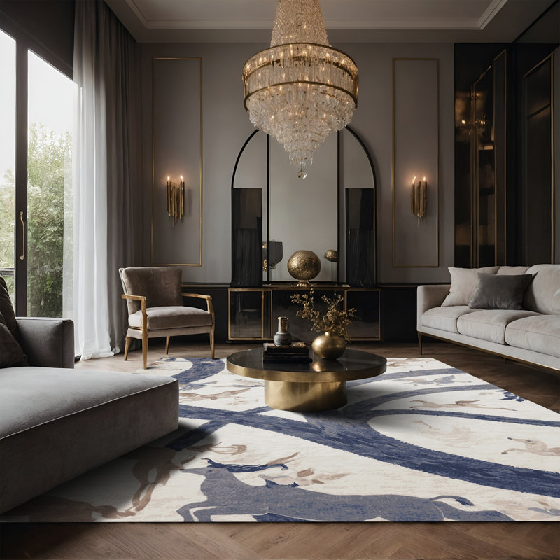 Tapis gris soyeux et moelleux, Tapis de couloir 2 pi x 4 pi