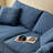 Tofu-Block Minimalist Cloud Straight Sofa