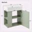 Meuble-lavabo flottant 21,6 po avec lavabo en céramique, rangement à gauche-1662933524