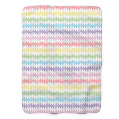 Soft Rainbow Radiance - 1 Piece Premium Sherpa Blanket