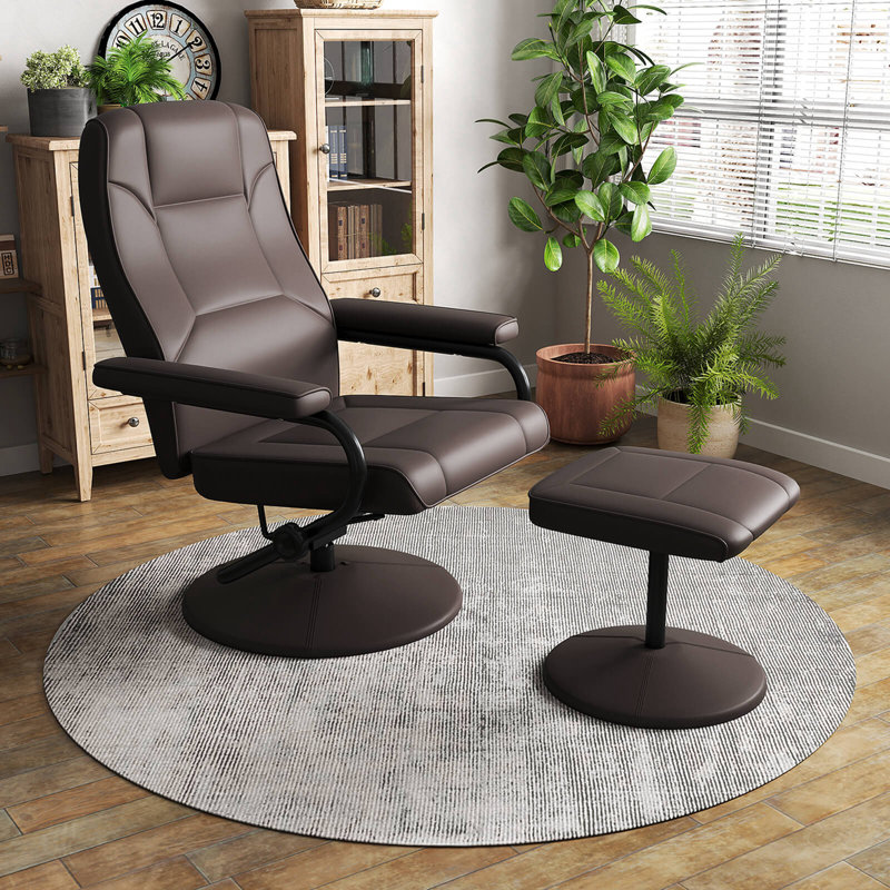 Fauteuil inclinable avec dossier réglable Isabelle & Max ™, Brun