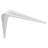 Prime-Line Shelf Support Bracket, Stamped Steel-70172762-70172765