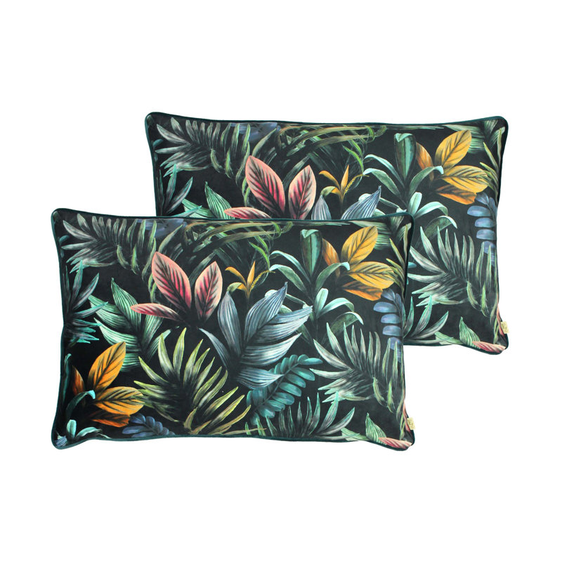 Floral Square Throw Cushion