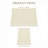 Royal Designs, Inc. BSO-756-18LNEG Rectangle Softback Lamp Shade, (8x16) x (10x18) x 12, Linen Eggshell-1561636656-1561636661
