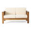 Ensemble de causeuse et table basse avec coussins Miller-682285442